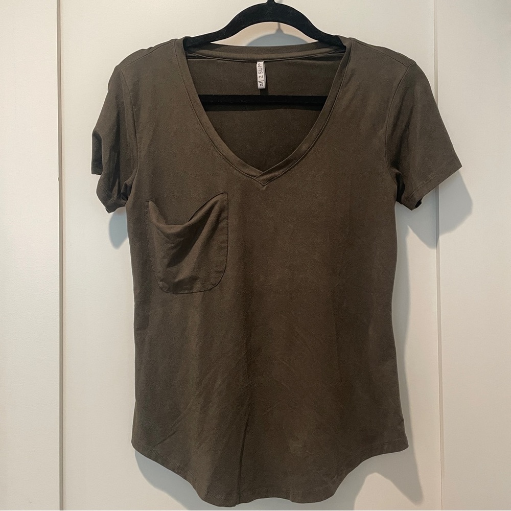 Z Supply Suede Tee Shirt